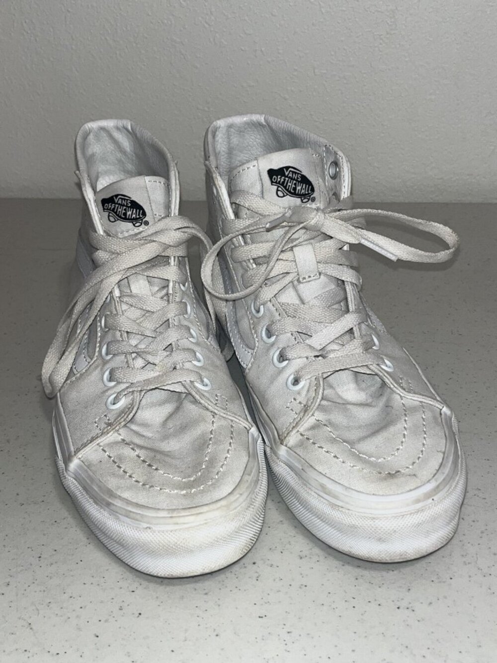 Vans Sk8 Hi Sneakers Women Size 7.5 Canvas Hi Top Basketball Shoes